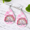 O1CN01qF5qco1ZzPxmZQx9h_2214986983265-0-cib Wholesale Jewelry Easter Bunny Plaid PU Leather Earrings
