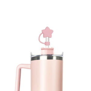 Pure pink star 10mm / Bagged without straw