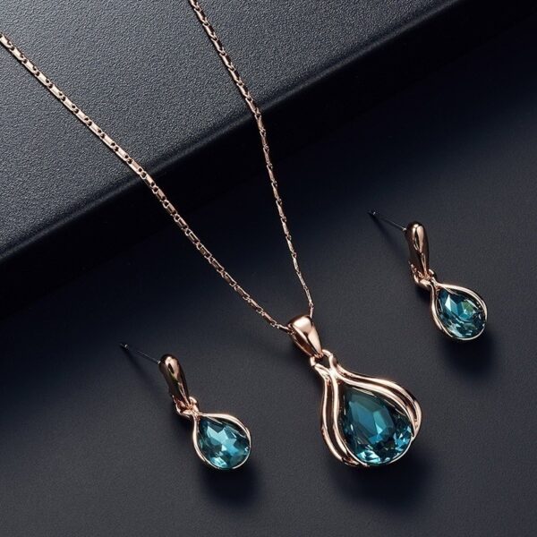 O1CN01qHyM3I1eqK7N1rOBC_2211101453922-0-cib Wholesale Drop Shape Alloy Earrings Jewelry Set