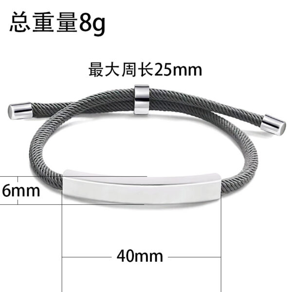 Wholesale Graduation Stainless steel Bracelet