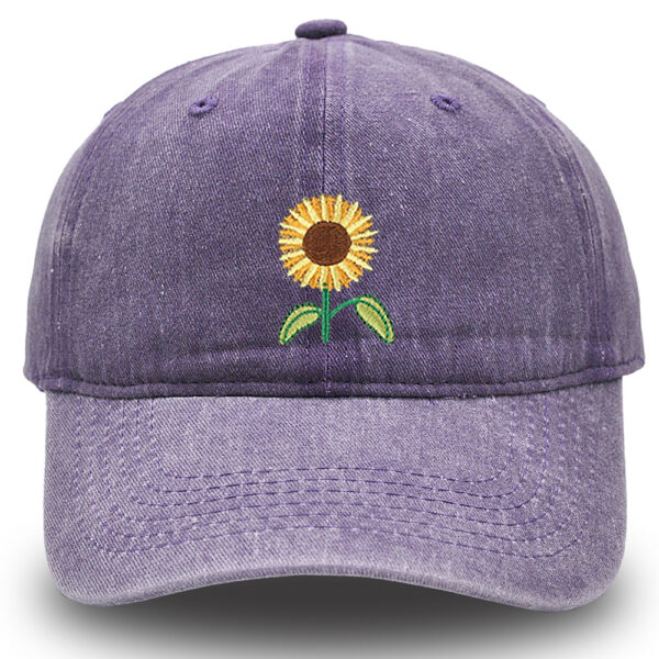 O1CN01qTajf01SWpyqd3YDn_2215918662255-0-cib Wholesale Washed Cotton Sunflower Baseball Caps