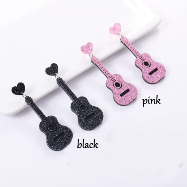 O1CN01qU9MYe1ZFcautmUmd_1794553165-0-cib Wholesale Vintage Classical Guitar Acrylic Ear Studs