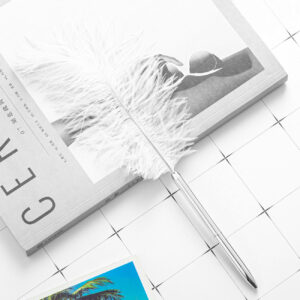 Bullet 1.0 / Silver plating (White Feather)