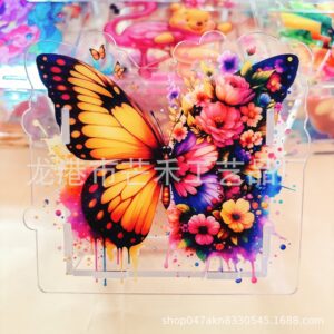 B043-Butterfly pen holder