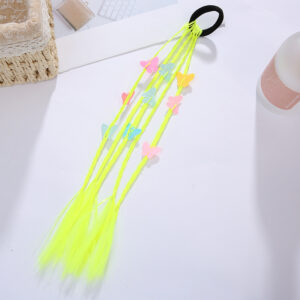 Fluorescent yellow flower braid (a piece of 5)