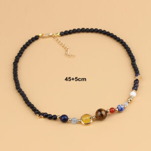 Natural stone necklace