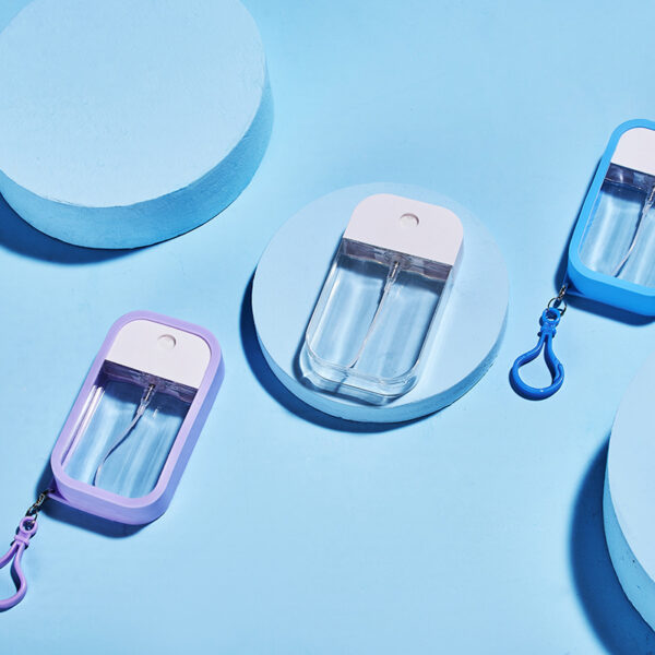 Wholesale 50ml PETG Rotary Snap Card Spray Bottle