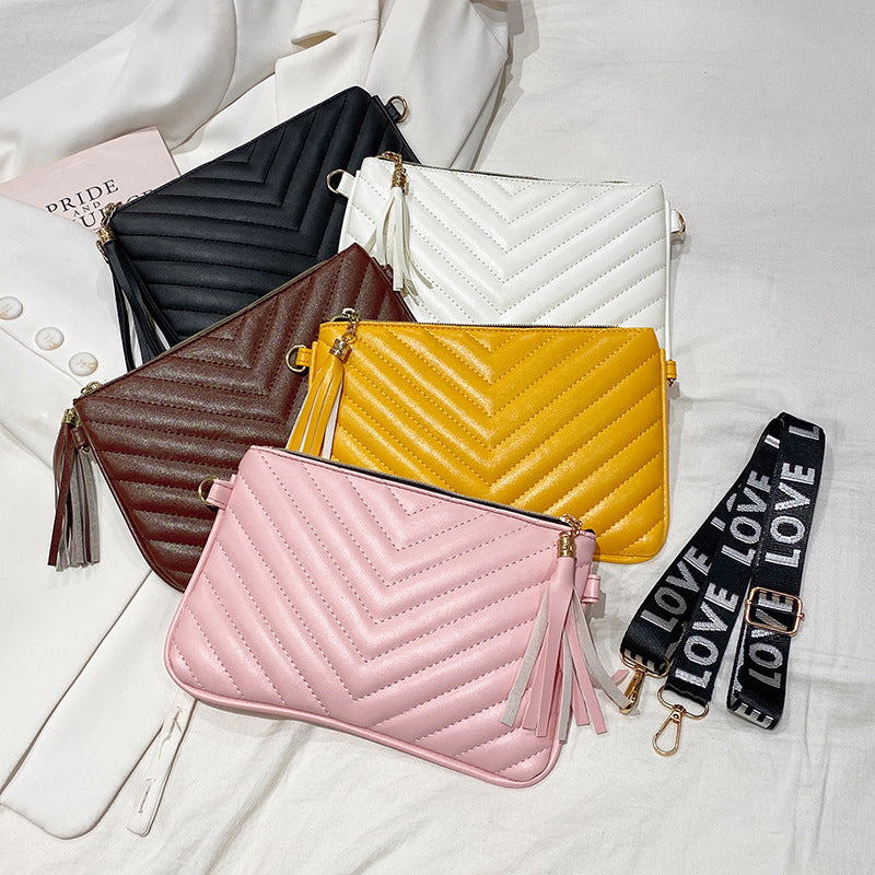 Wholesale PU Embroidery Shoulder Bag