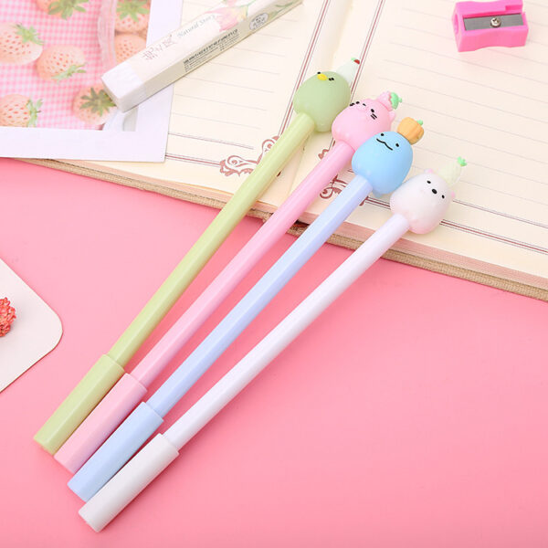 Wholesale Cartoon Fruit Animal Plastic Neutral Pens