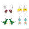 O1CN01qezMmW1ZFcMBC9c30__1794553165-0-cib Wholesale Jewelry Easter Chick Dinosaur Goblin Acrylic Earrings