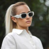 Wholesale Small Box Irregular Technology PC Sunglasses