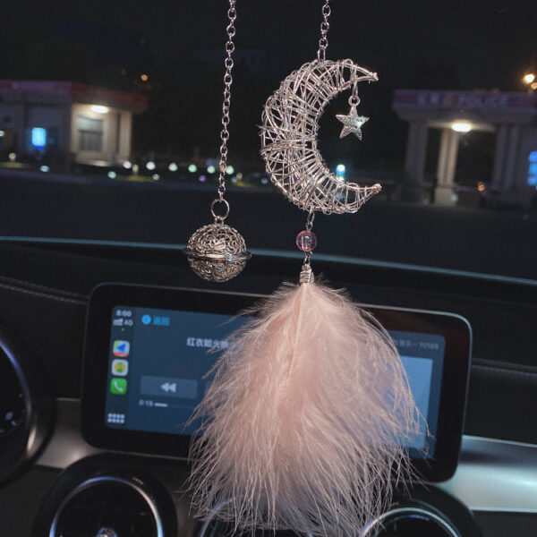 O1CN01qg0nfb27I5JwuFrmE_2209419807773-0-cib Wholesale Metal Feather Car Pendant