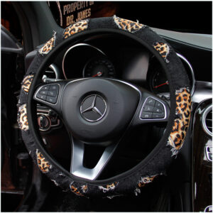 Leopard Denim Black / 38 No ring