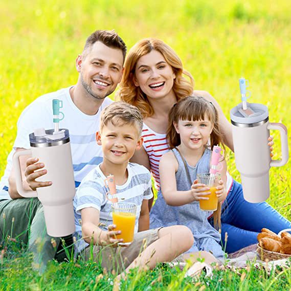 Wholesale 10mm Food Grade Soft Rubber Straw Caps, Reusable Dustproof Straw Caps