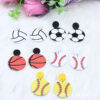 O1CN01qhsgsn1T3M2zjNMng__2677772326-0-cib Wholesale Wood Print Basketball Soccer Ear Studs