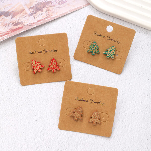 O1CN01qiJ7vw1ftMUpGAGjv_3172764064-0-cib Wholesale Christmas Carved Leopard Pattern Christmas Tree Wooden Earrings