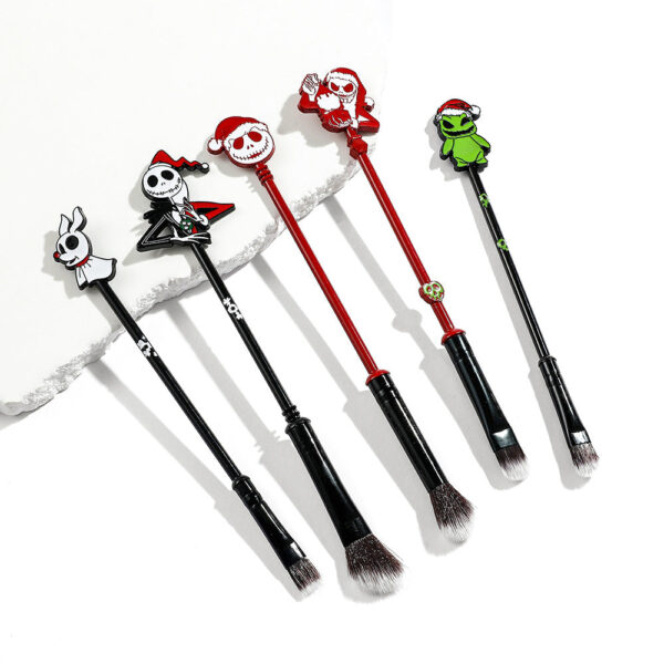 Wholesale Halloween Metal Makeup Brush Set