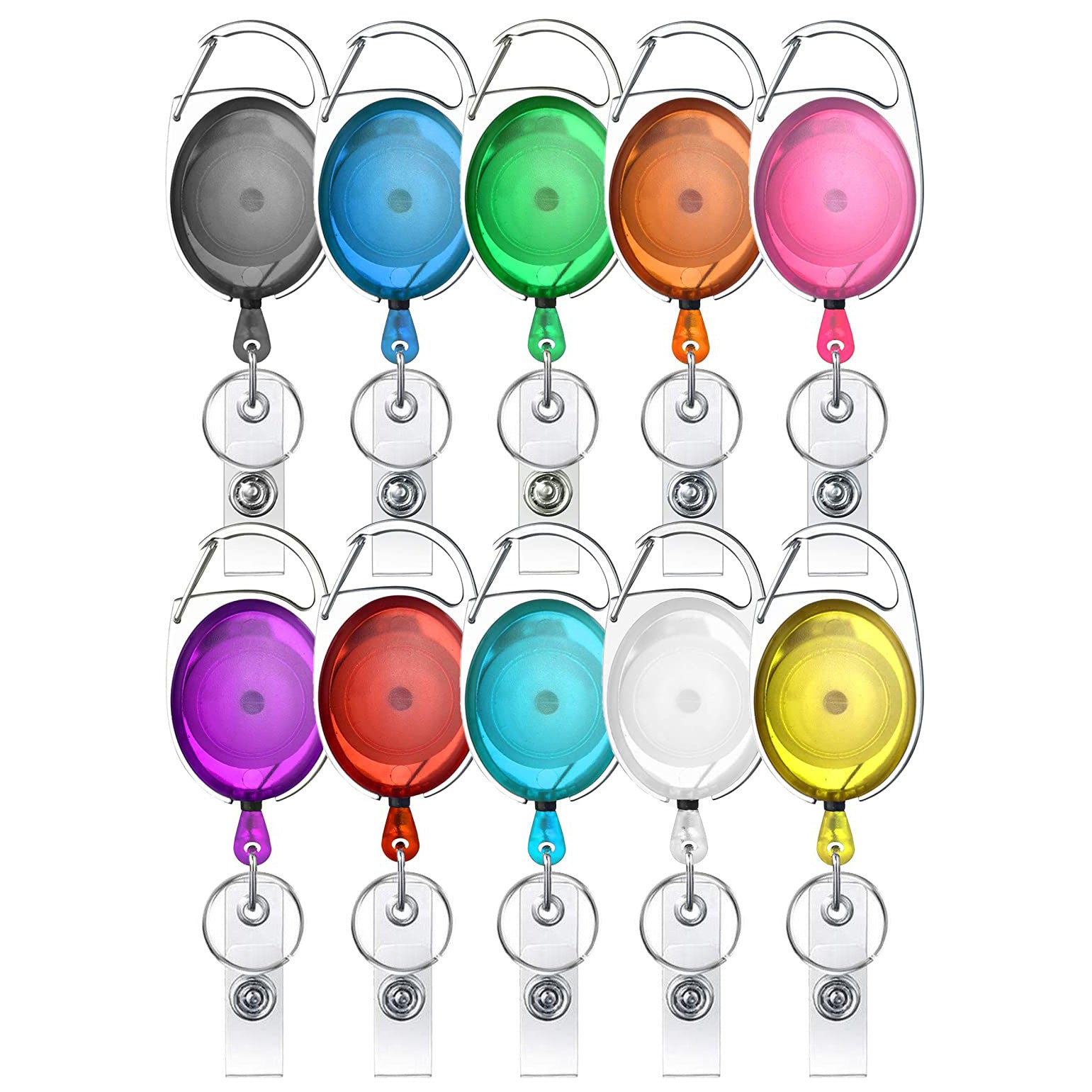 Wholesale Zinc Alloy Transparent Color Telescopic Keychain
