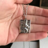 Wholesale Book Lock Photo Pendant Creative Necklace
