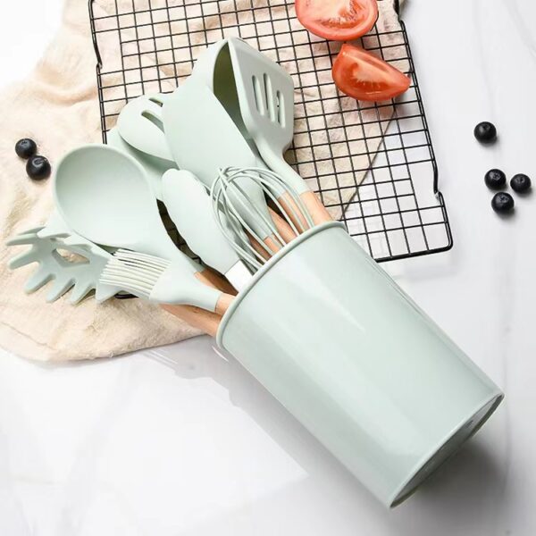Wholesale Kitchen Silicone Shovel Set of 12 Pieces