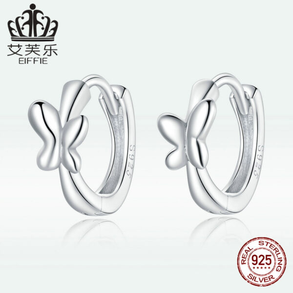Wholesale 925 Sterling Silver Butterfly Earrings