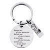 Wholesale Stainless Steel Graduation Season Lettering Keychain