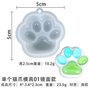 Single cat claw mold 01 mirror model