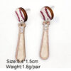 O1CN01qp3gZ626rWTp447YN_2209785017715-0-cib Wholesale Baseball Softball Wooden Earrings