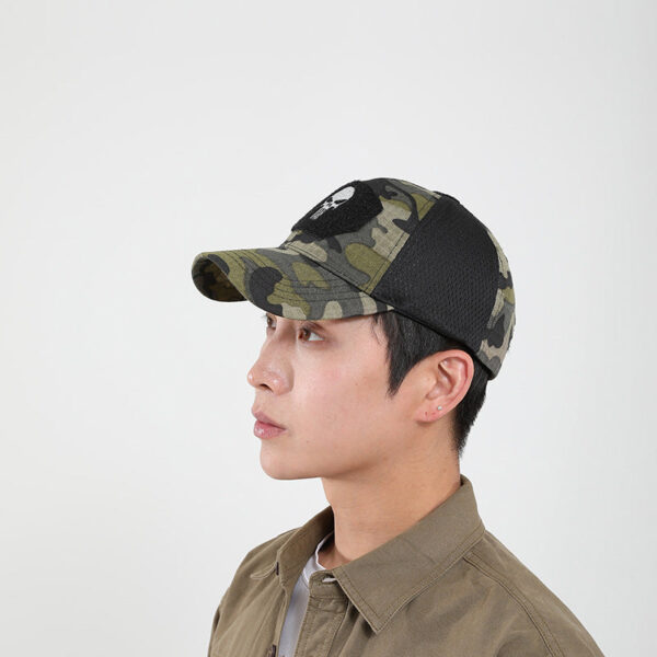 Wholesale Military Fan Hat Outdoor Leisure Breathable Sun Visor Adjustable Baseball Cap