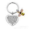 Wholesale Teacher's Day Stainless Steel Keychain Thanksgiving