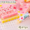 Wholesale 32pcs/box Cute Jelly Sandwich PVC Eraser