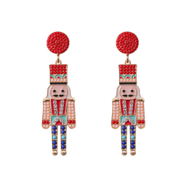 O1CN01qrkqAr2G5ZDZmKzgP_1904528964-0-cib Wholesale Soldier Alloy Oil Drop Diamond Rice Bead Earrings