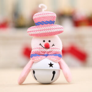 Colorful bell snowman