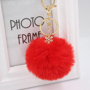 Red / Gold key chain