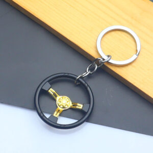Golden steering wheel