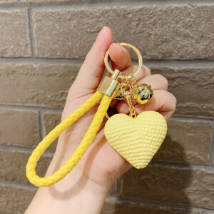 Resin Heart - Yellow / OPP bag