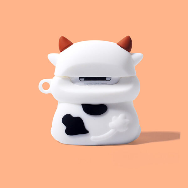 Wholesale of Cute Dairy Cows Airpods Silicone Earphone Case