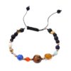 Wholesale Eight Planets Natural Stone Beaded Bracelet