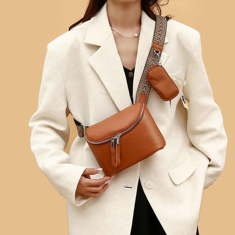 Wholesale Cowhide Waist Bag