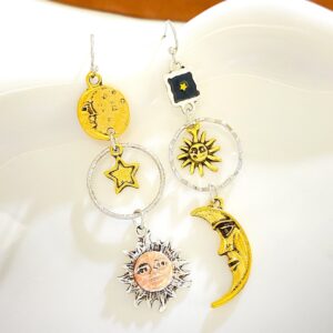 O1CN01r3Zu4M1nyPoZMPhMk__1895105158-0-cib Wholesale Bohemian Star and Moon Earrings