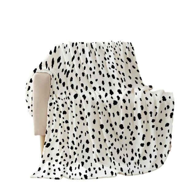 Wholesale Leopard Print Cow Pattern Dog Paw Falaise Blanket Office Vehicle Travel Necessary Cover Blanket