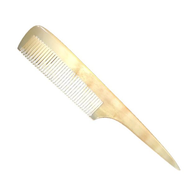 Wholesale Natural Cow Horn Comb Girl Braided Sheep Horn Comb