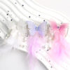 Wholesale Yarn Butterfly Feather Accessories Accessories Hair Jewelry Bag Pendant Accessories