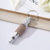 Wholesale Diamond Whistle Two Section Aluminum Whistle Outdoor Survival Training Whistle Keychain