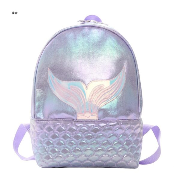 Wholesale Fantasy Fish Tail PU Backpack Bags
