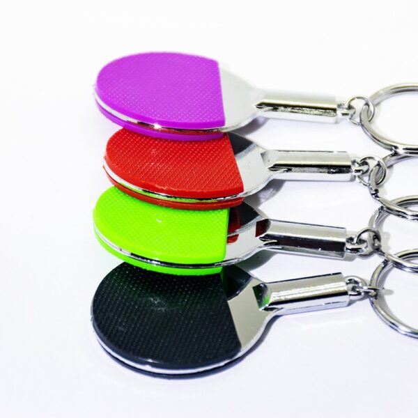 O1CN01rCWy4S1TgkHsmVRX1_2459992412-0-cib wholesale Metal Mini Real Table Tennis Racket Keychain
