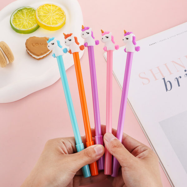 Wholesale Plastic Unicorn Gel Pen