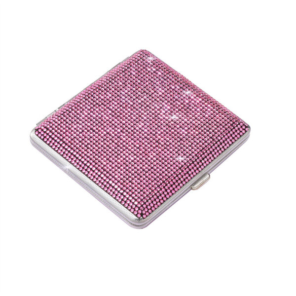 Wholesale Metal Diamond Car Cigarette Case