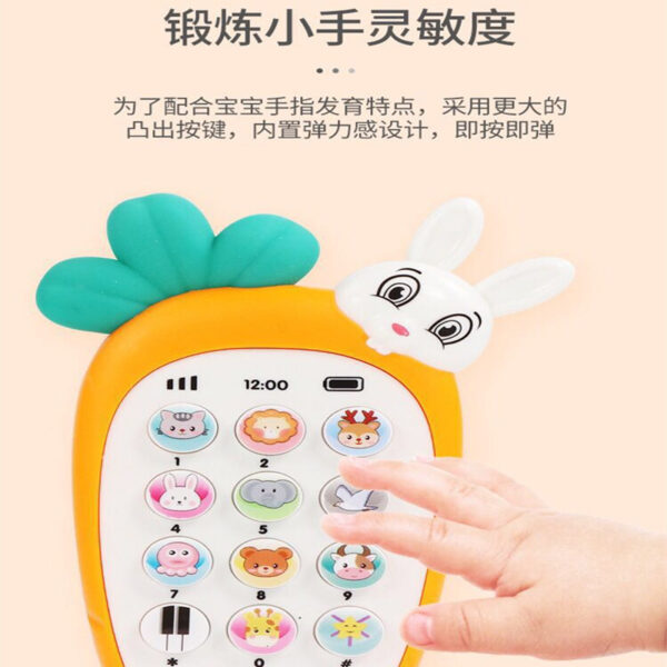 Wholesale Children Early Education Music Cartoon Phone Toys OLY-TOY-QXW002