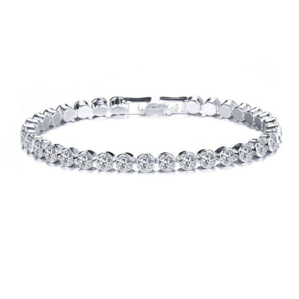 O1CN01rNrCT51jgJaCdCk5J_2214957804577-0-cib Wholesale Crystal Silver Plated Bracelet